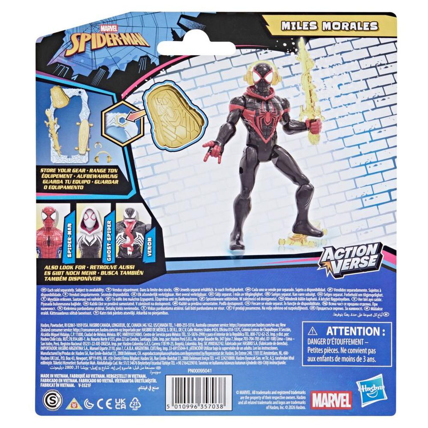 Figura De Acci&oacute;n Spider-man Actionverse Miles Morales image number 3.0