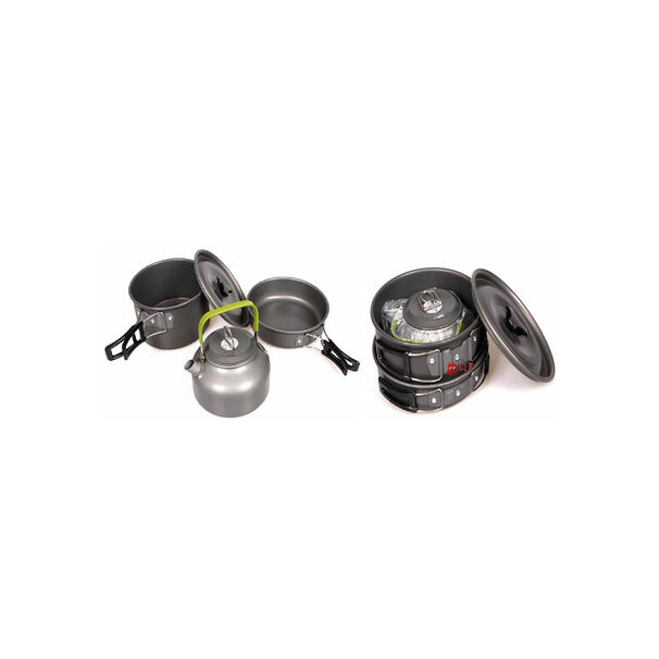Kit De Cocina Camping Para 5 Personas - Ps
