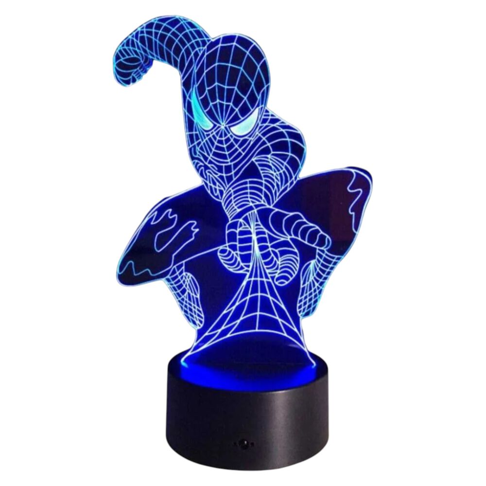Lampara 3d Spiderman Avengers image number 6.0