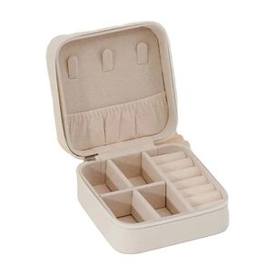 Joyero Estuche Organizador - Crema