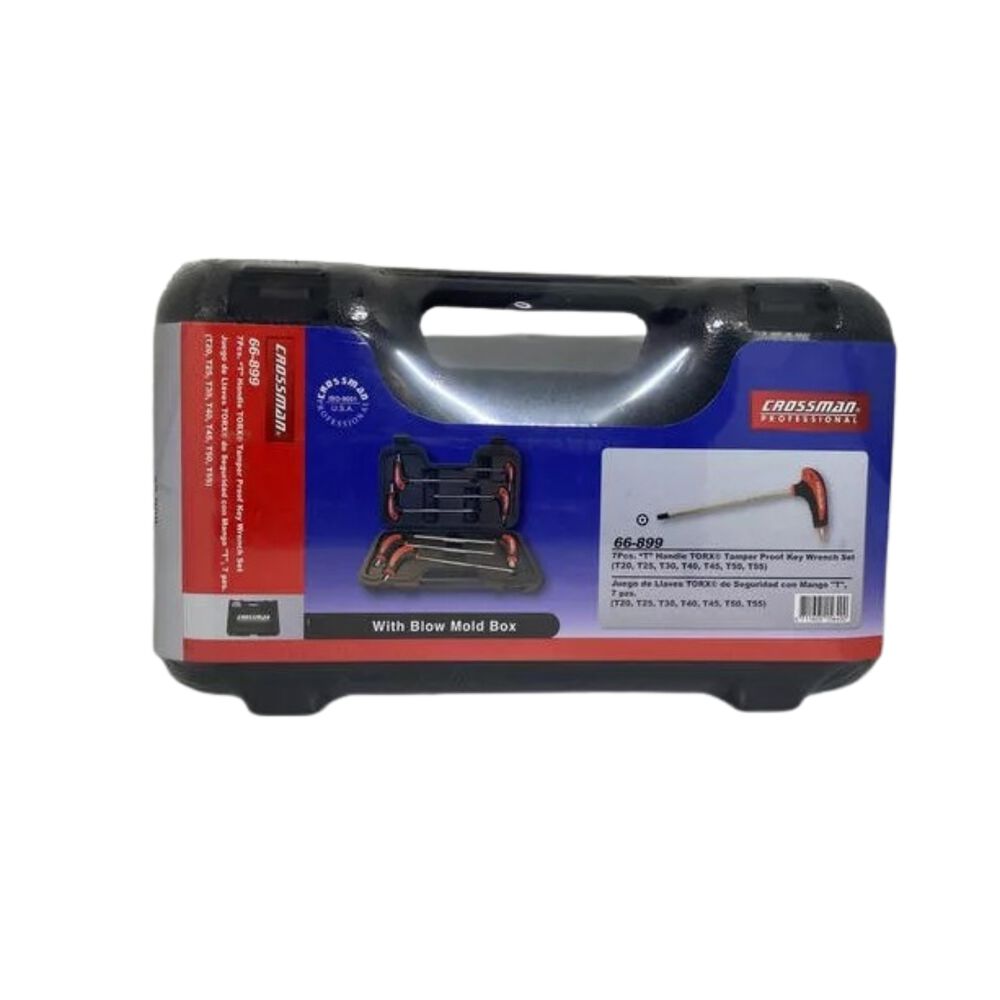 Juego De 7 Llaves Torx Crossman T20 - T55 Tipo T 66899 image number 1.0