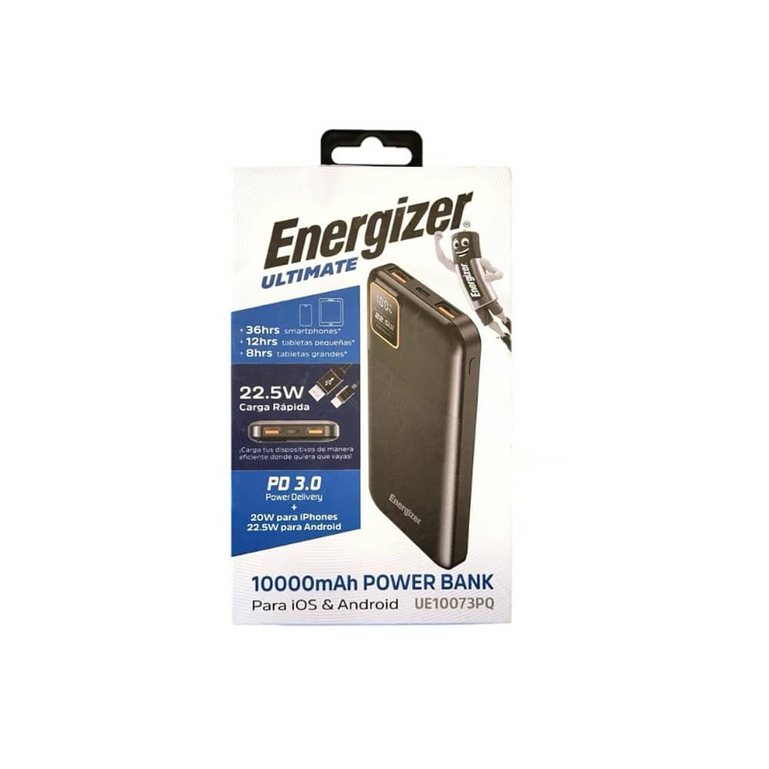 Powerbank Cargador De Bater&iacute;a Energizer Ultimate 10000 Mah image number 2.0