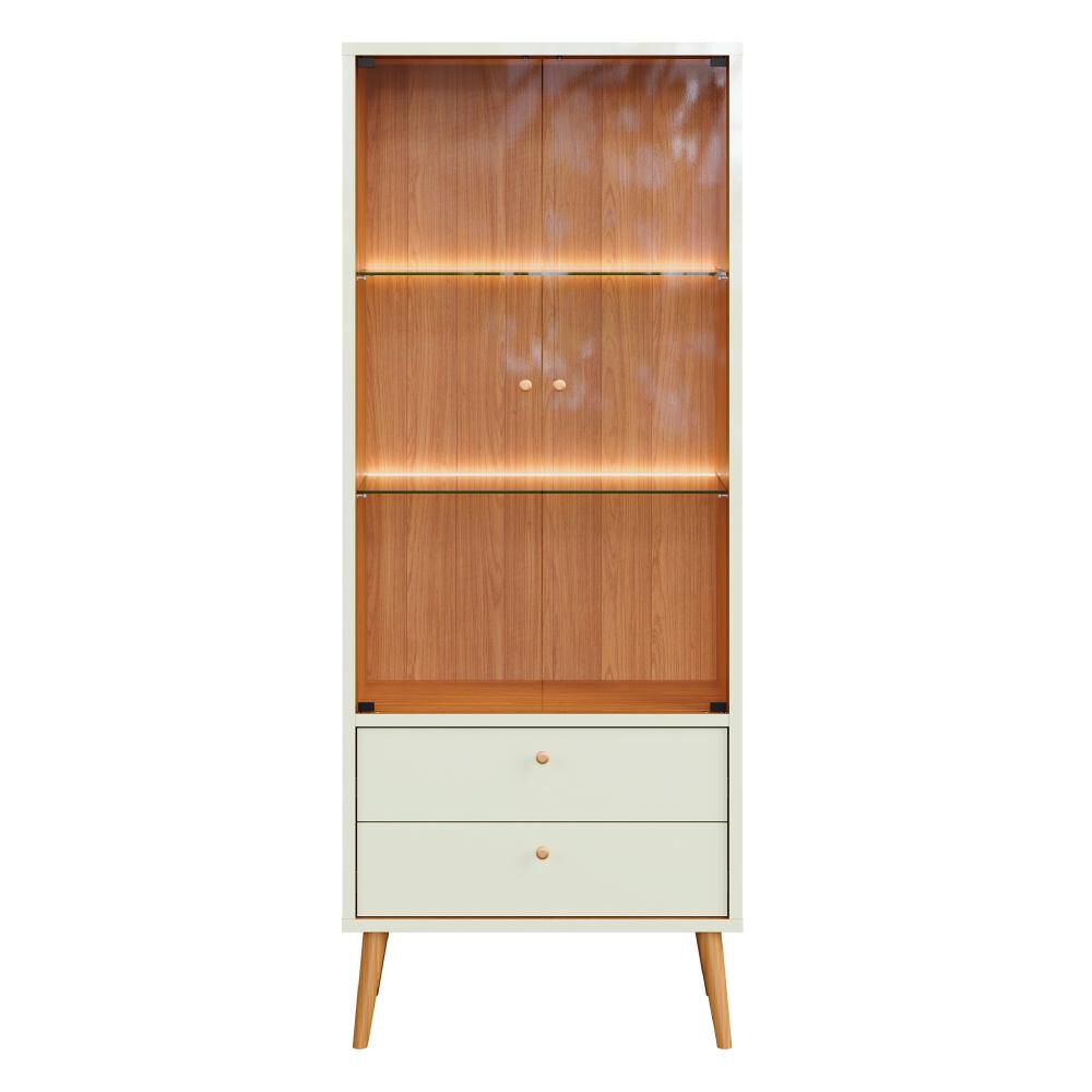 Vitrina Roca Salvador / 2 Puertas / 2 Cajones image number 0.0