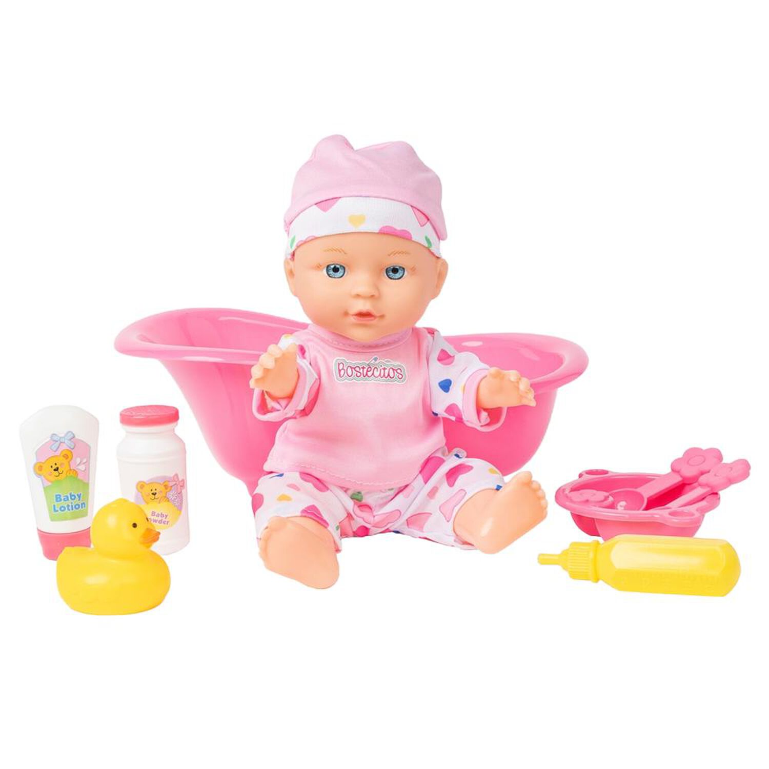Mu&ntilde;eca Babydoll Bostecitos Abc Con Accesorio Surtido image number 3.0