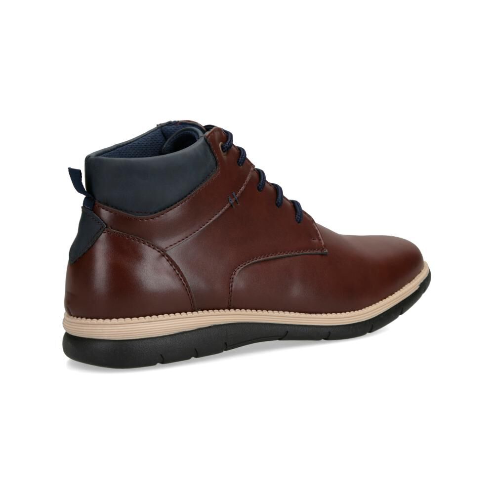 Zapato Casual Hombre Az Black Brown image number 3.0