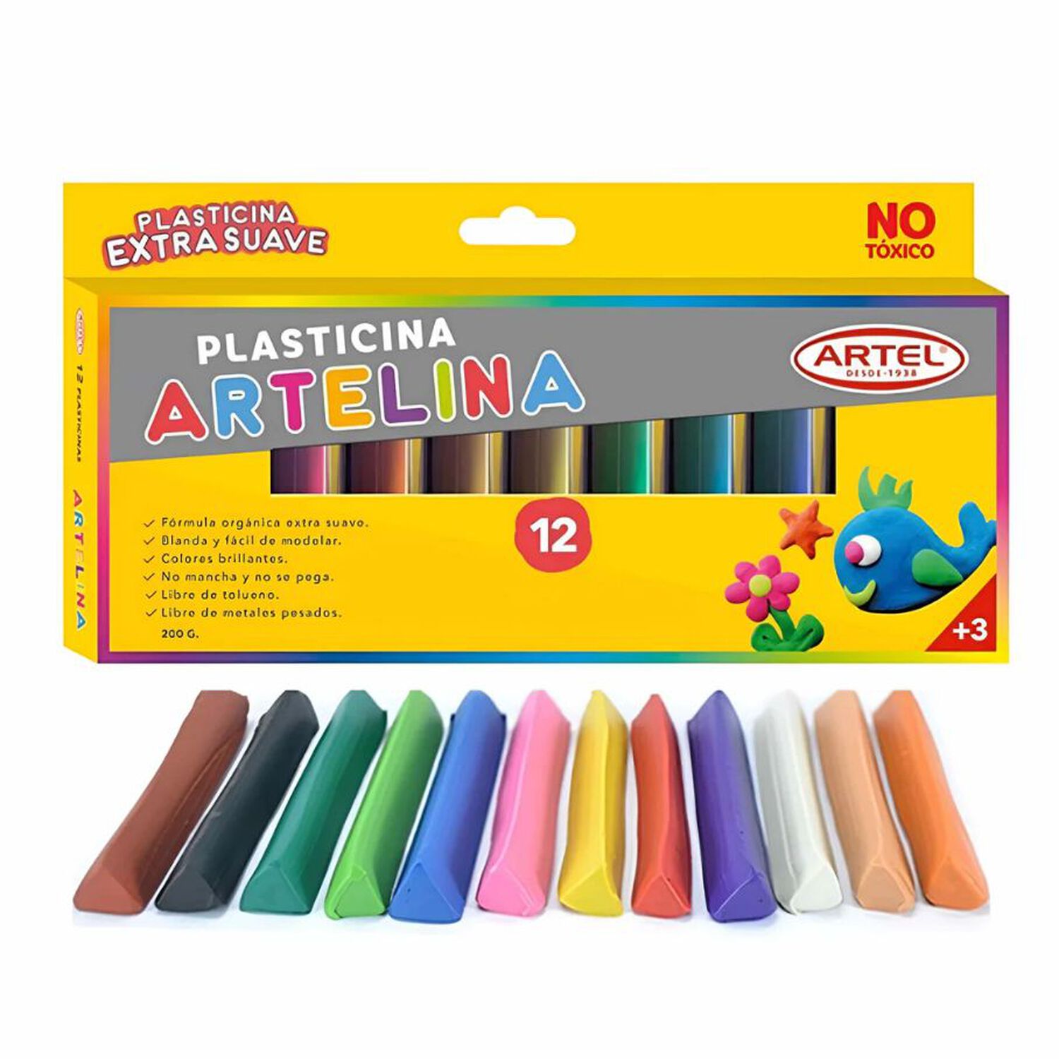 Estuche Artelina 12 Colores Artel image number 1.0