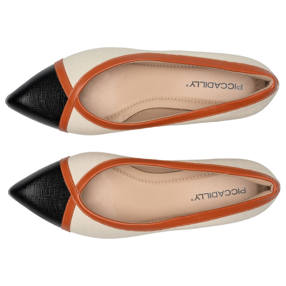 Zapato Mujer Negro/caramelo Taci Piccadilly image number 2.0