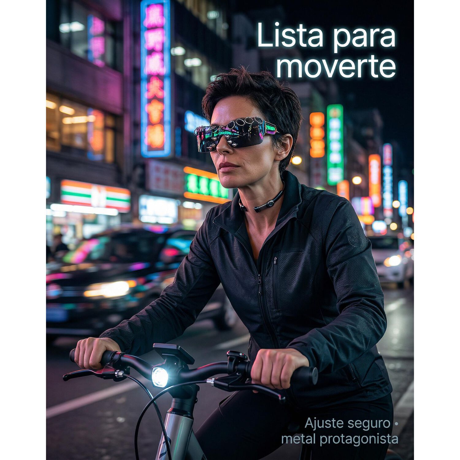 Lentes Retro Urbanos Kpop Steampunk Futuristas Hombre Electr image number 17.0