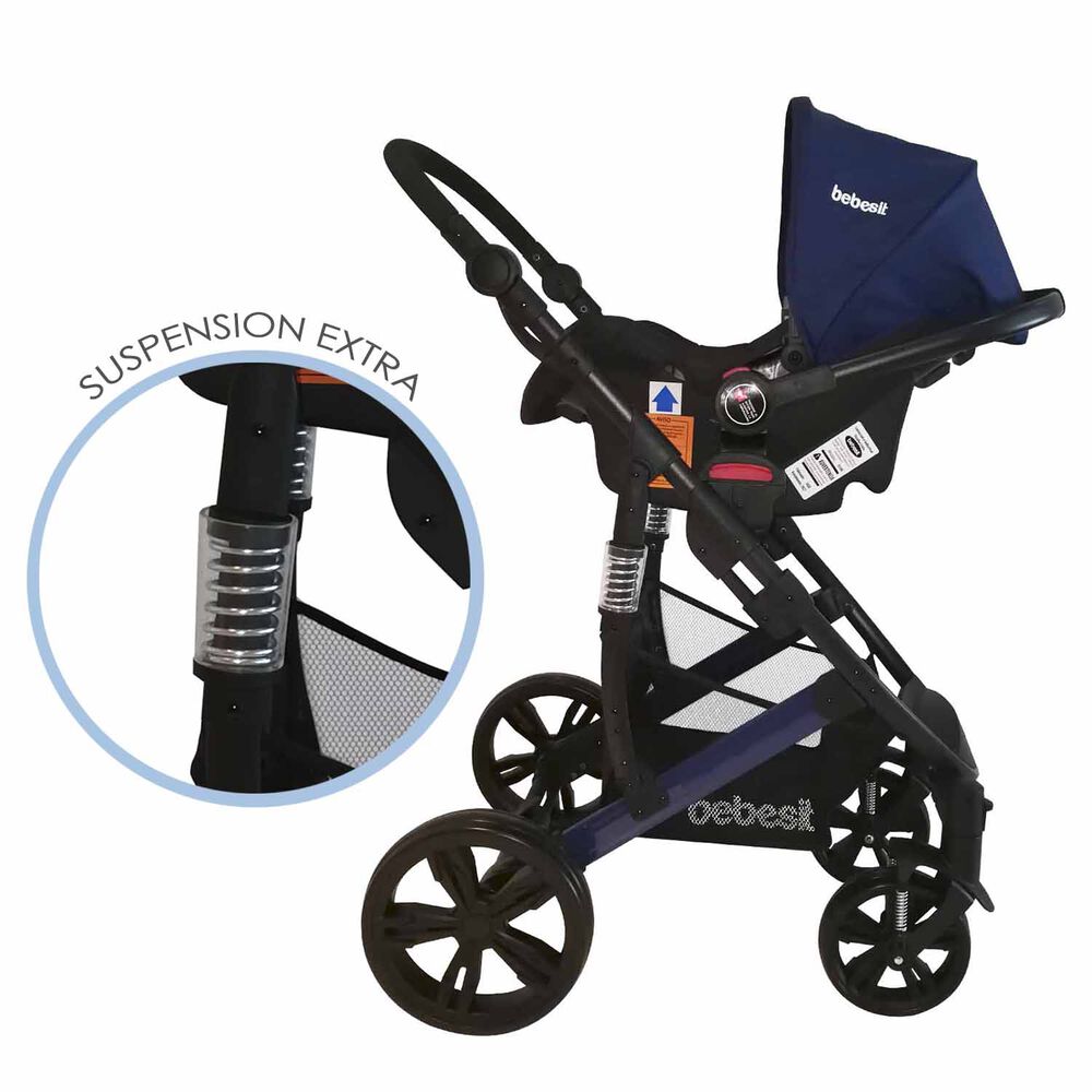 Coche Travel System Quest Azul image number 6.0