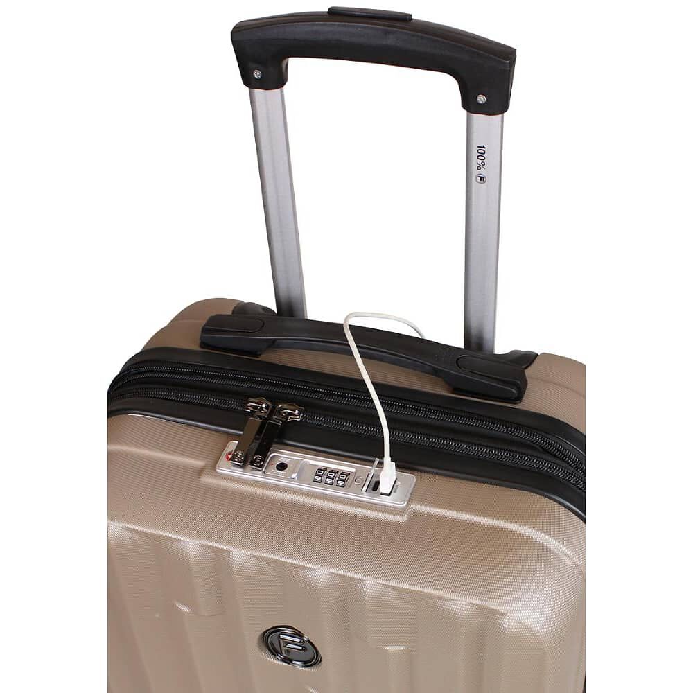 Maleta Flip De Cabina Con Usb Caf&eacute; F La Maleta De Chile image number 5.0