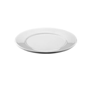 Set De 6 Plato De Policarbonato Blanco 15 Cm