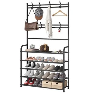 Zapatero Organizador 3 En 1 Zapatos Armario Perchero
