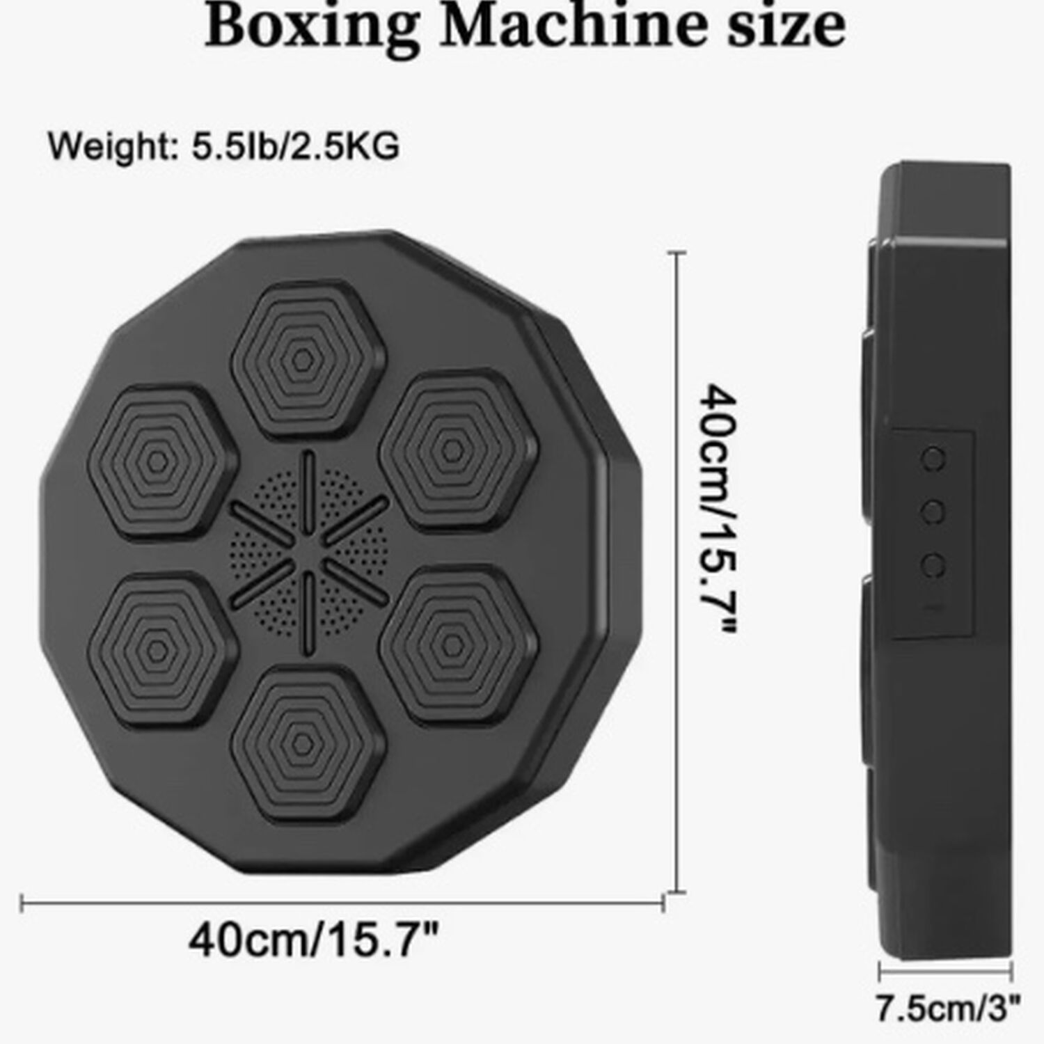 Maquina De Boxeo Musical Bluetooth + Guantes image number 1.0
