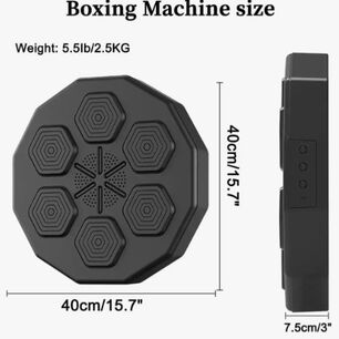 Maquina De Boxeo Musical Bluetooth + Guantes