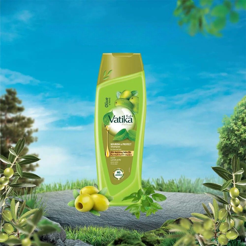 Pack Shampoo Vatika Oliva Y Henna 400 Ml + 200 Ml image number 1.0