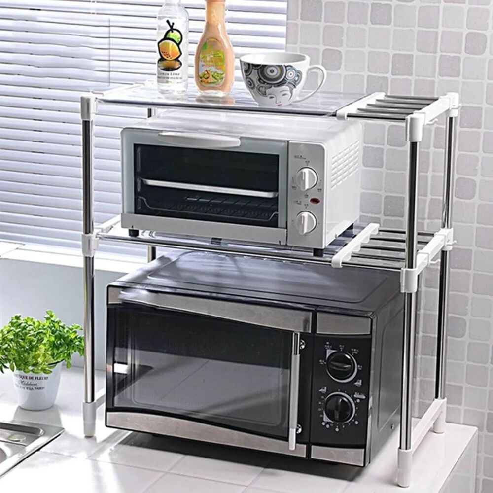 Rack Estante Organizador Microondas Multiusos Cocina Estante image number 3.0