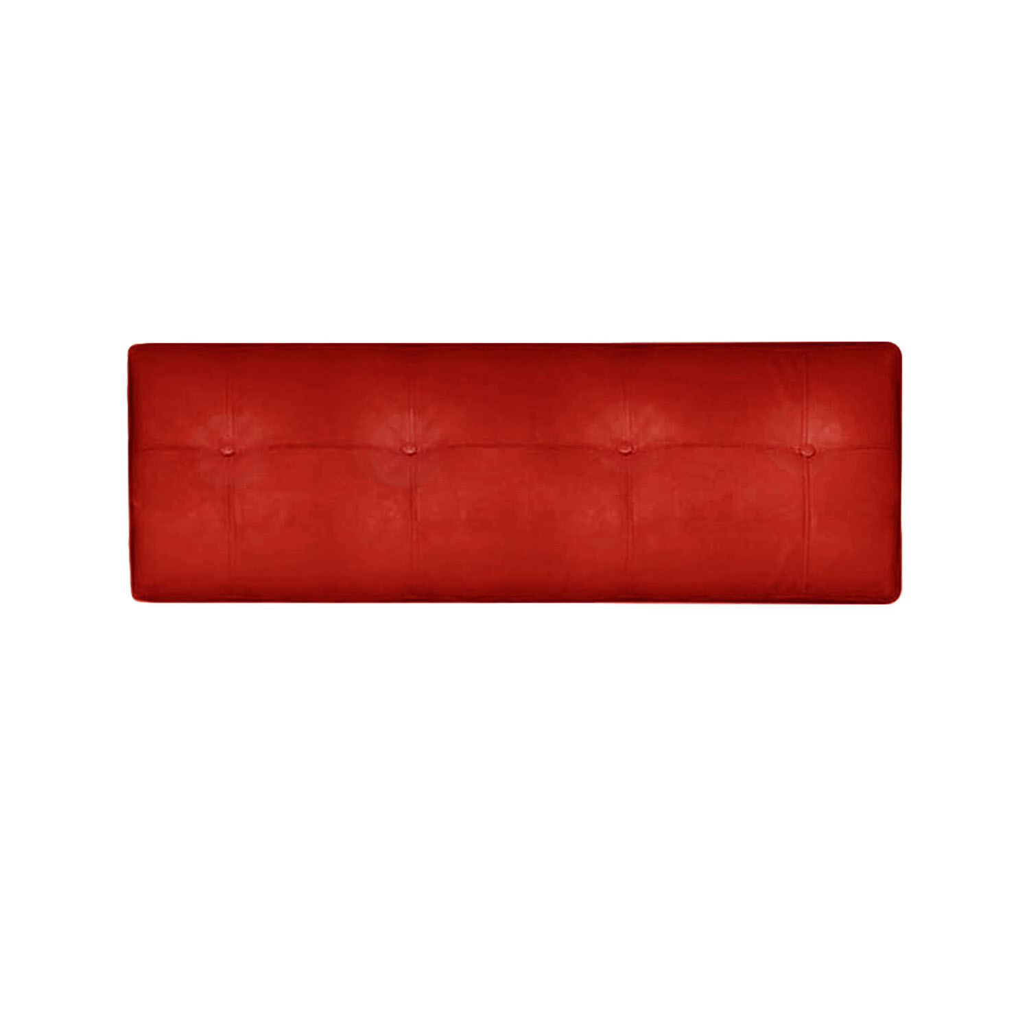 Respaldo Best Tela Pu Rojo 2 Plazas image number 0.0