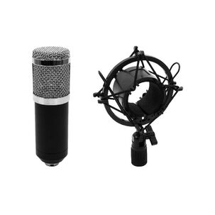 Studio Microphone Con Soporte Philco Filtro Anti-pop