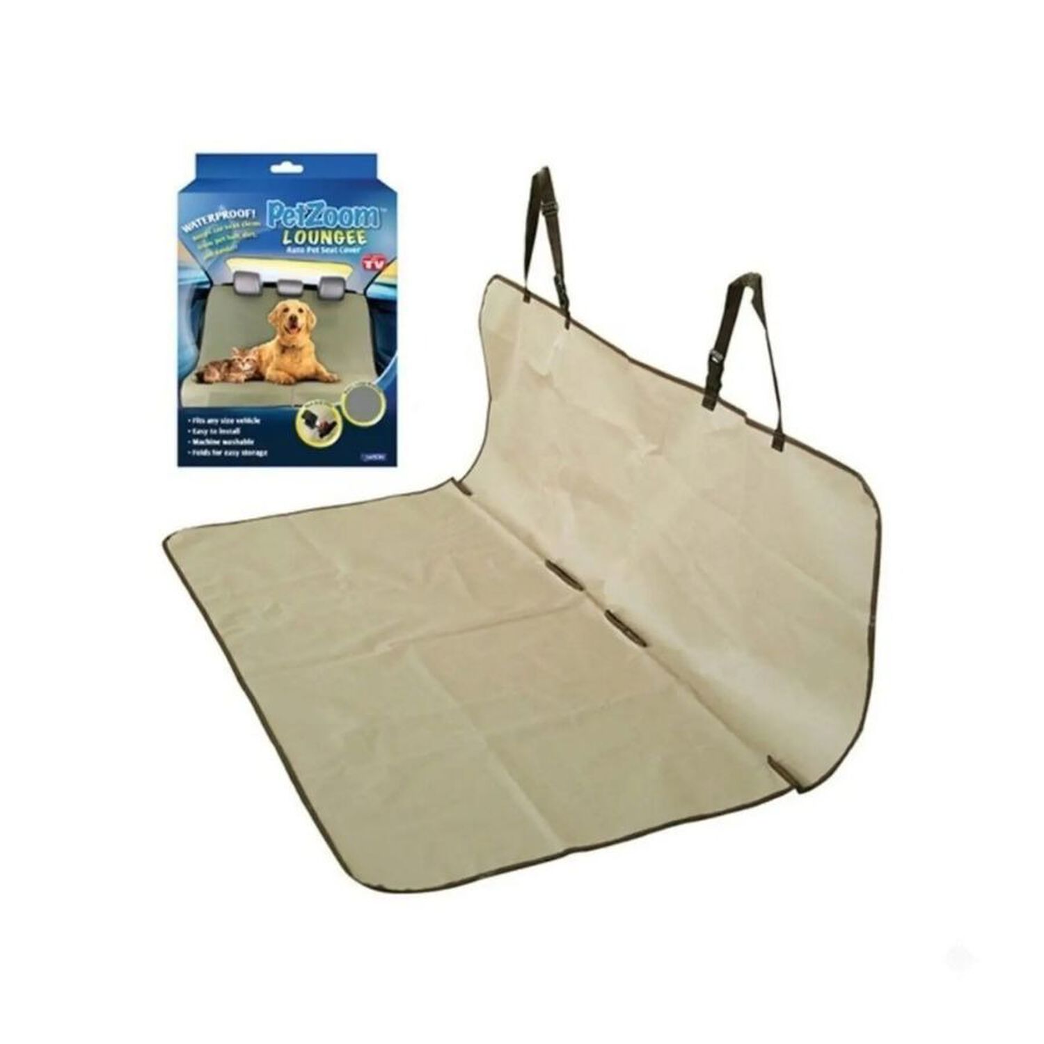 Protector De Asiento Auto Para Perros Mascotas Funda Impermeable image number 0.0