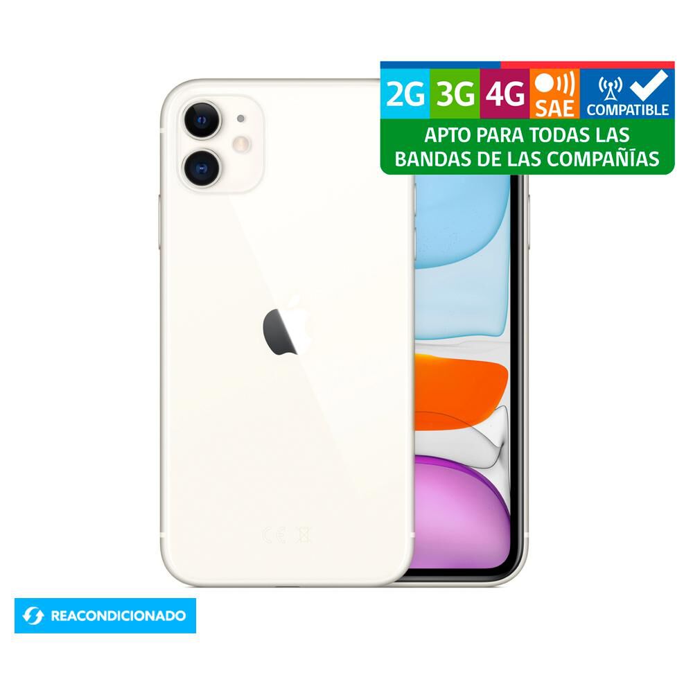 Iphone 11 Reacondicionado / 64 GB / Liberado image number 2.0