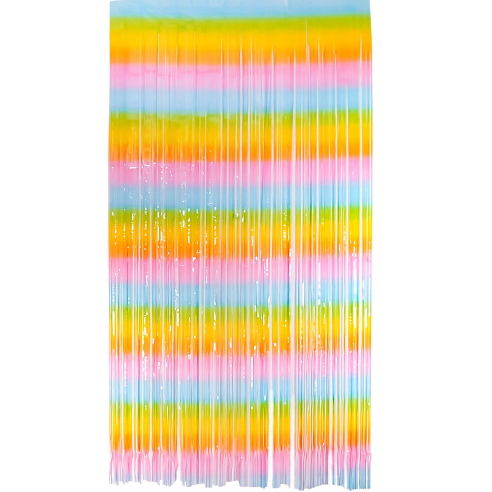 Cortina Arco&iacute;ris 2,5 Metros Big Party image number 1.0