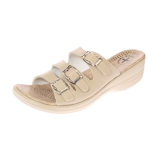 Sandalia Descanso Beige V&iacute;a Franca Art. 58063beige