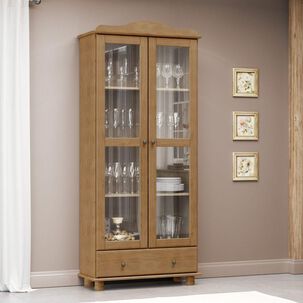 Vitrina Roca Santa Fe Modular / 2 Puertas / 1 Caj&oacute;n