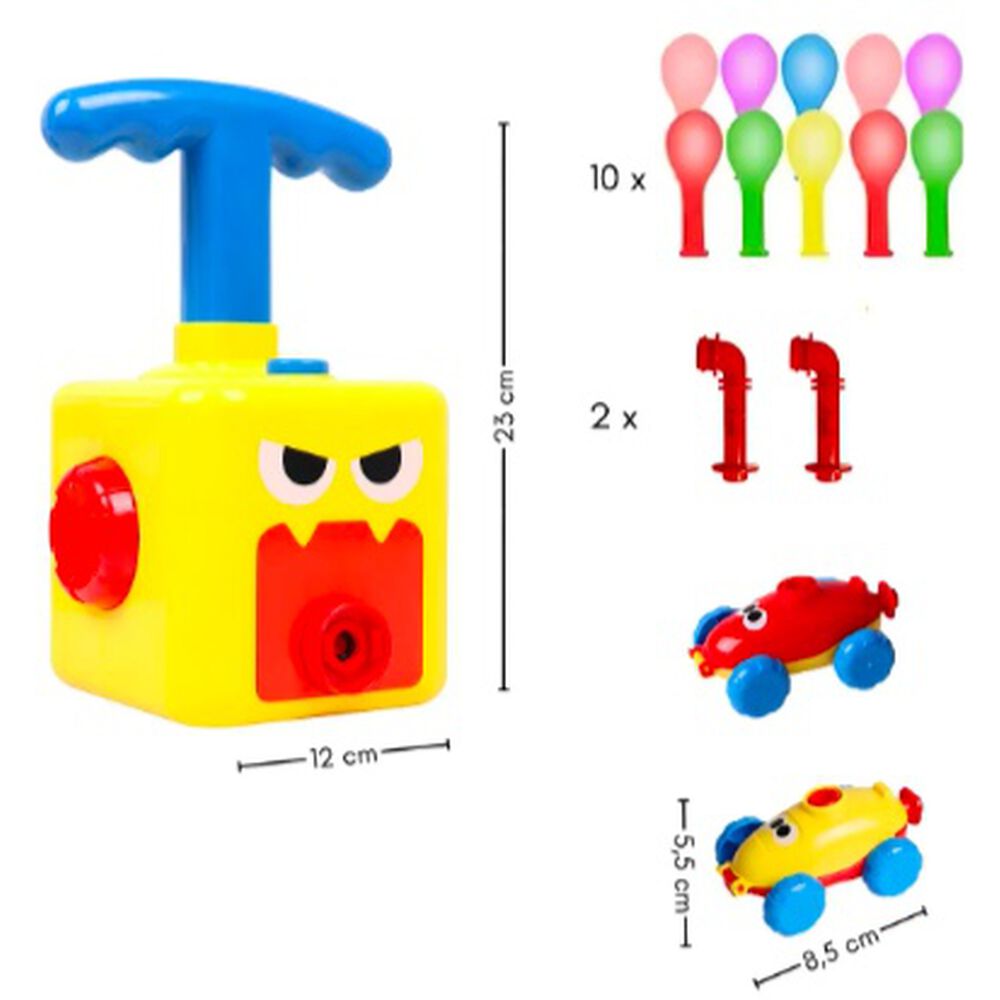 Bomb&iacute;n Lanzador De Auto Inflador Globo Sin Bpa Para Ni&ntilde;o image number 2.0