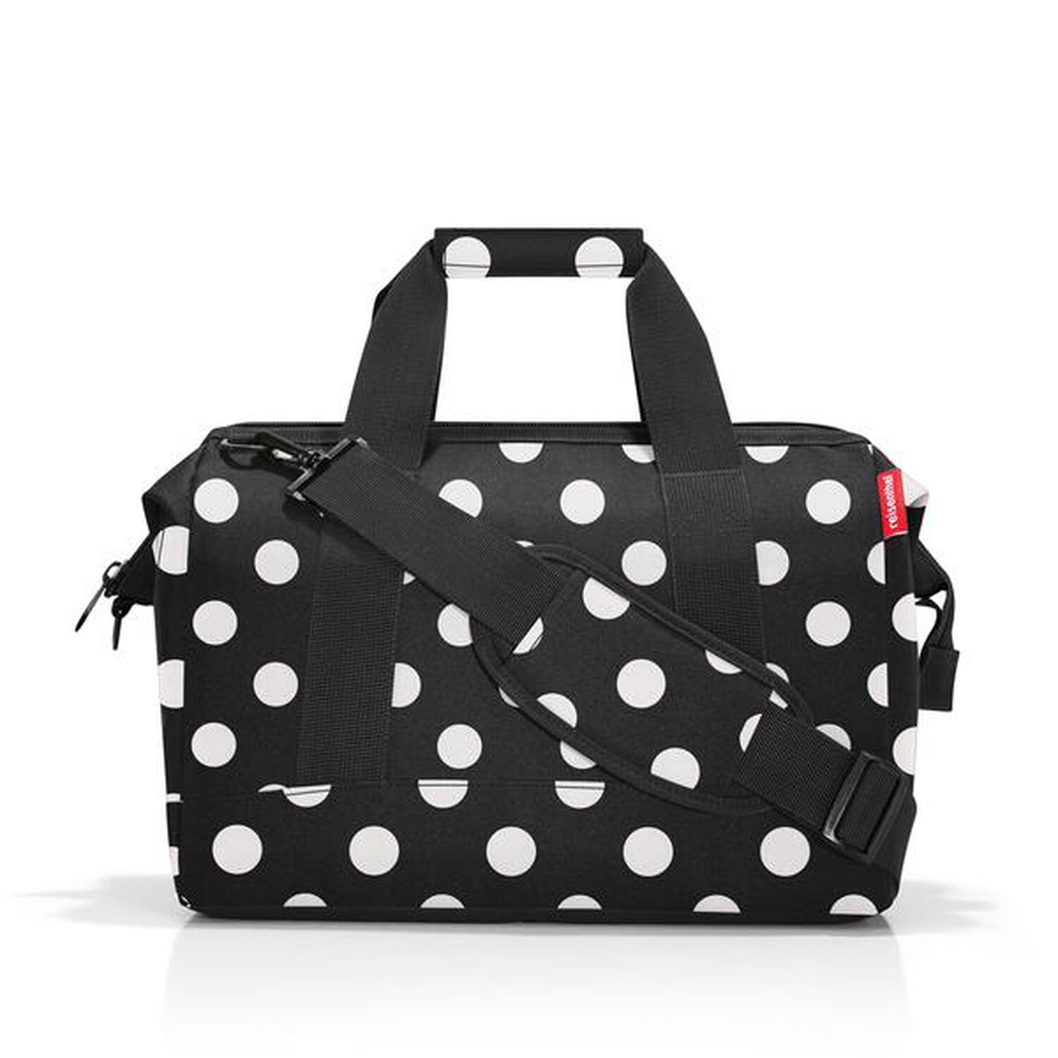 Bolso De Viaje Allrounder M - Dots White image number 0.0