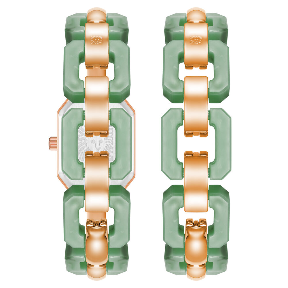 Reloj Anne Klein Ak/4078gnst Verde Mujer image number 2.0
