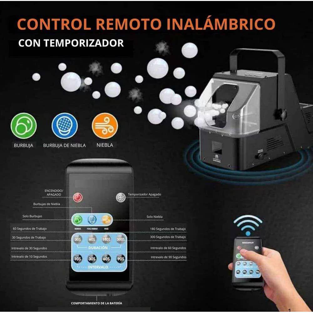 M&aacute;quina De Burbujas De Humo | Efectos M&aacute;gicos Para Eventos image number 4.0