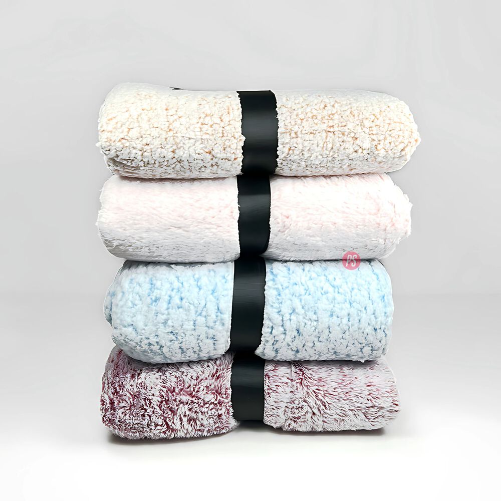 Frazada Chiporro Two Tones 2 Plazas Tonos Claros - Ps image number 3.0