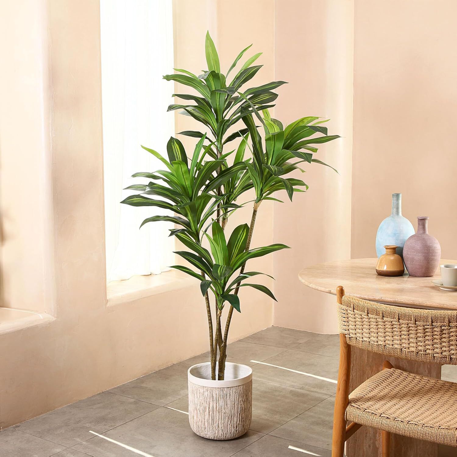 Planta Artificial Dracaena Premium 165 Cm./ 90 Hojas image number 0.0
