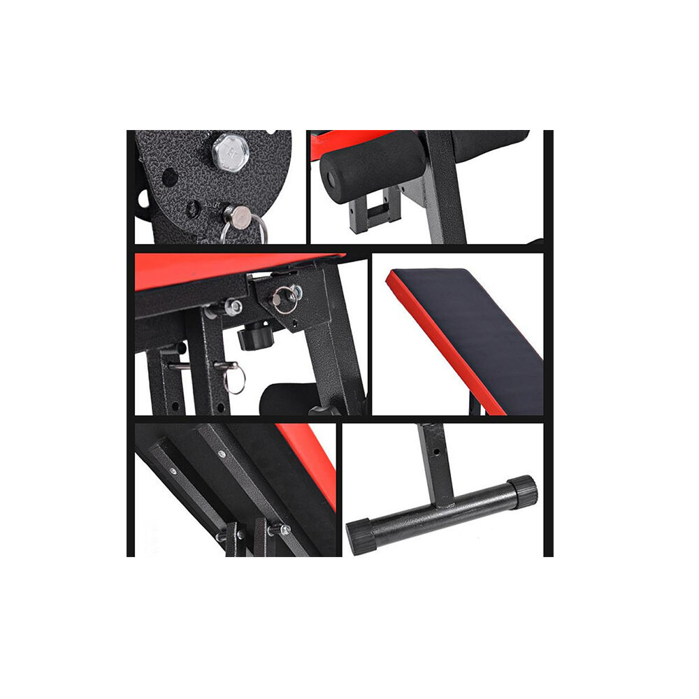 Banca Abdominal Multifuncional Reclinable 4 Posiciones image number 4.0