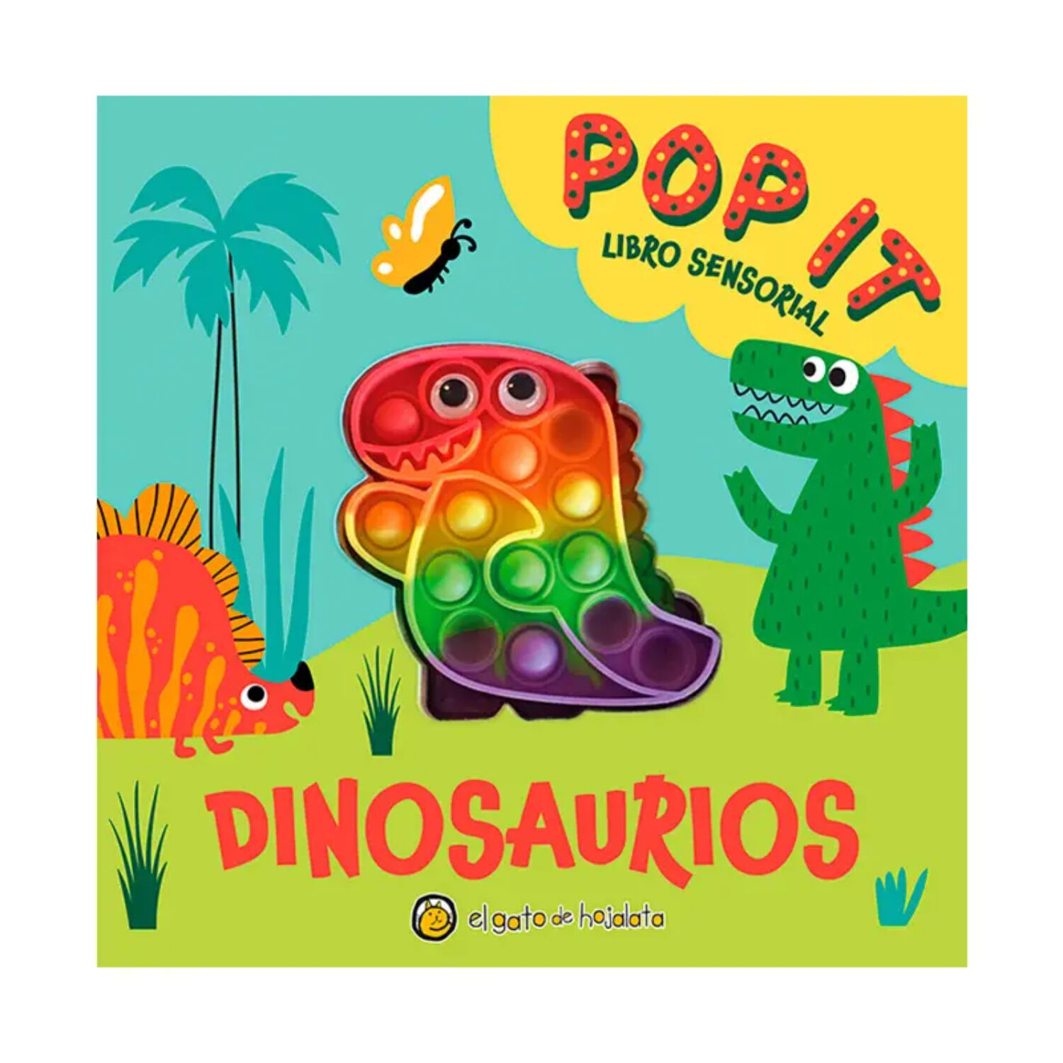 Pop It Libro Sensorial - Dinosaurios image number 0.0