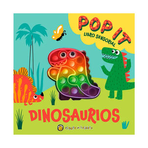 Pop It Libro Sensorial - Dinosaurios
