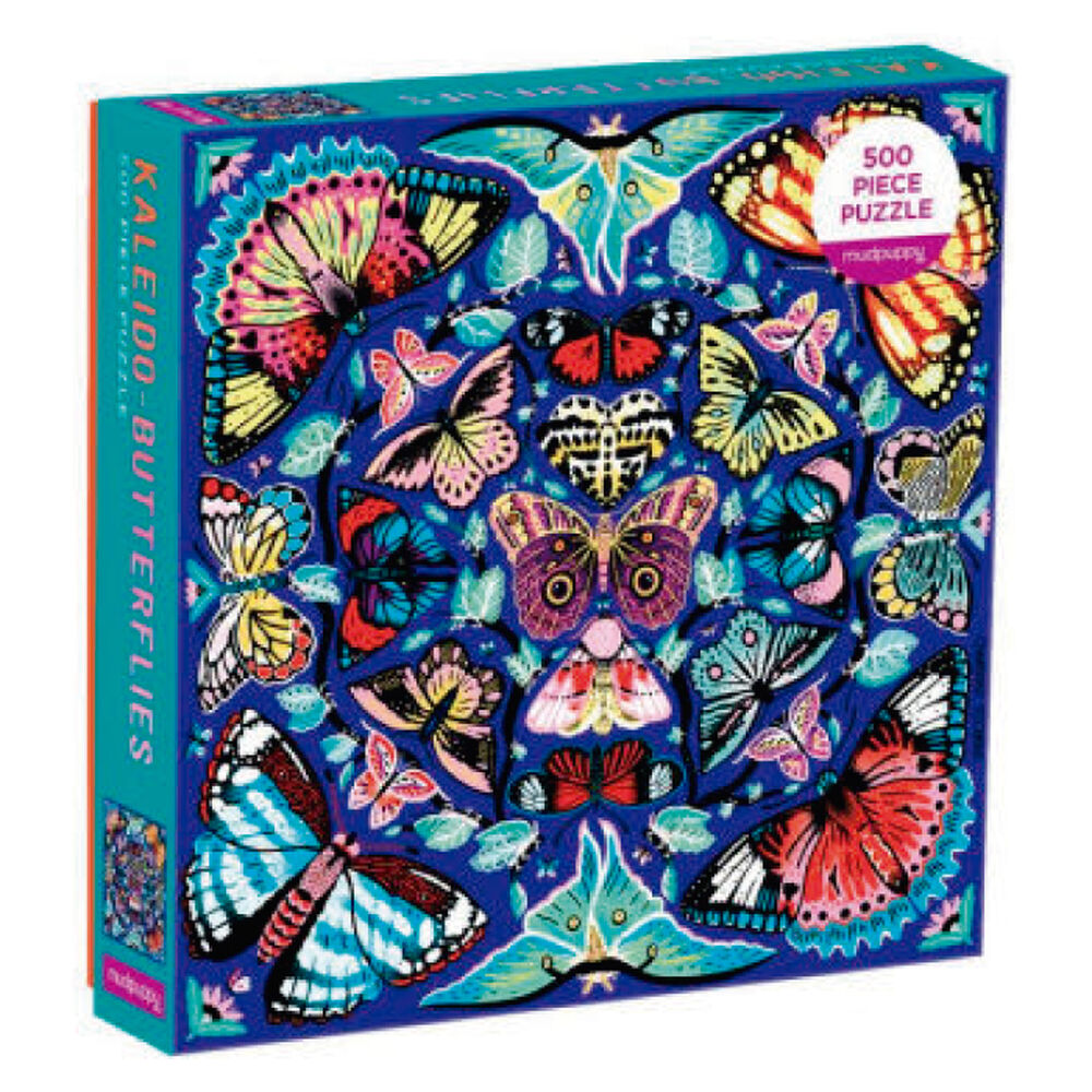 Rompecabeza Family Kaleido Butterflies 500 Piezas image number 0.0