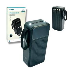 Cargador Port&aacute;til Power Bank De Viaje 2 Usb 2 Tipo C 30000 Mha Irm