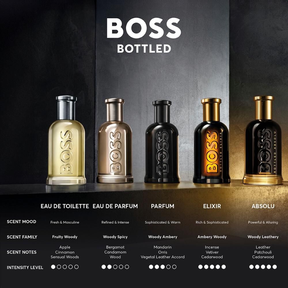 Perfume Hombre Boss Bottled Elixir Hugo Boss / 100 Ml / Eau De Parfum image number 4.0