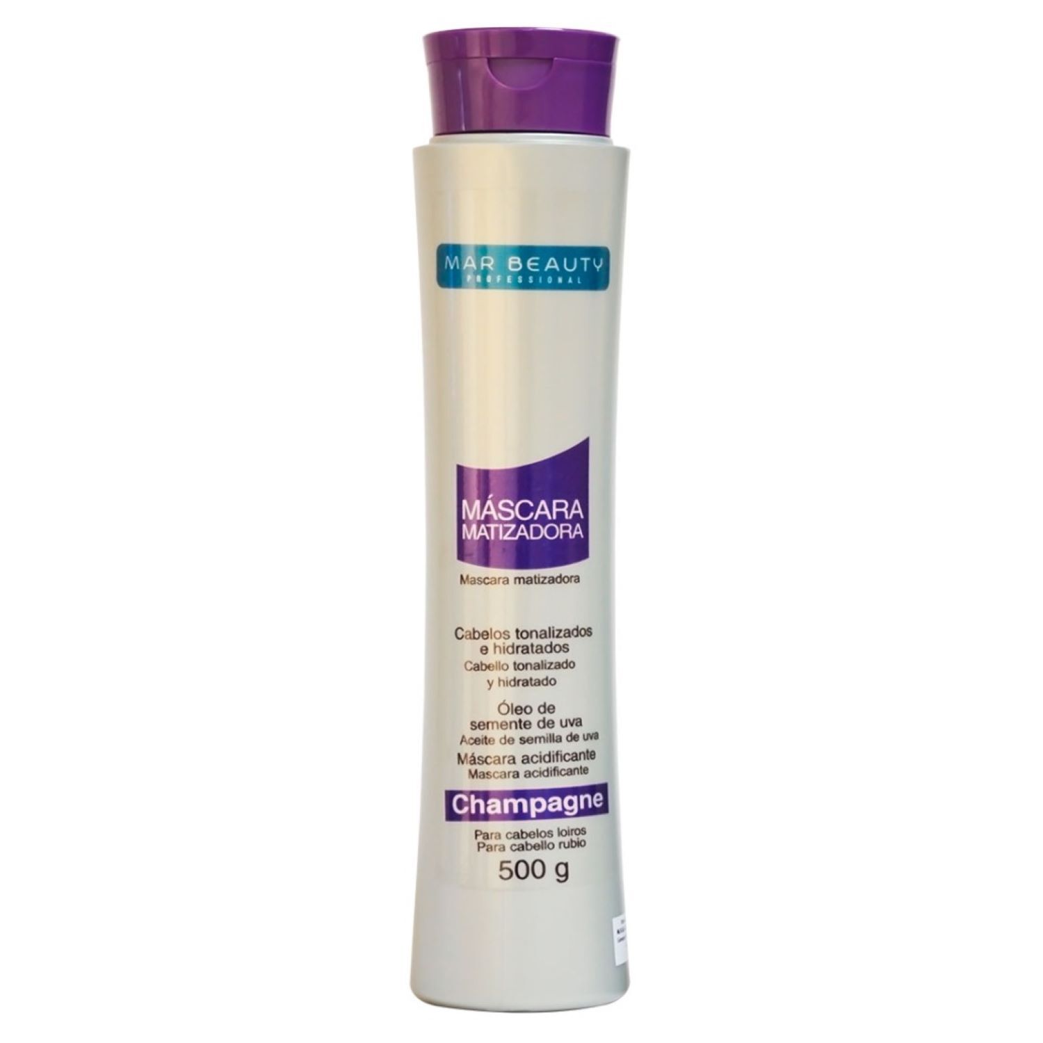 Mascara Matizadora Champagne De 500g Mar Beauty image number 0.0