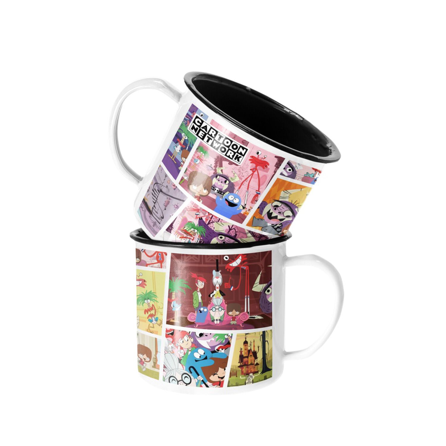 Taza Enlozada Lechera Cartoon Network Mansion Foster Amigos image number 0.0
