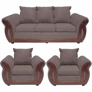 Juego De Living Ruzam Isidora / 5 Cuerpos