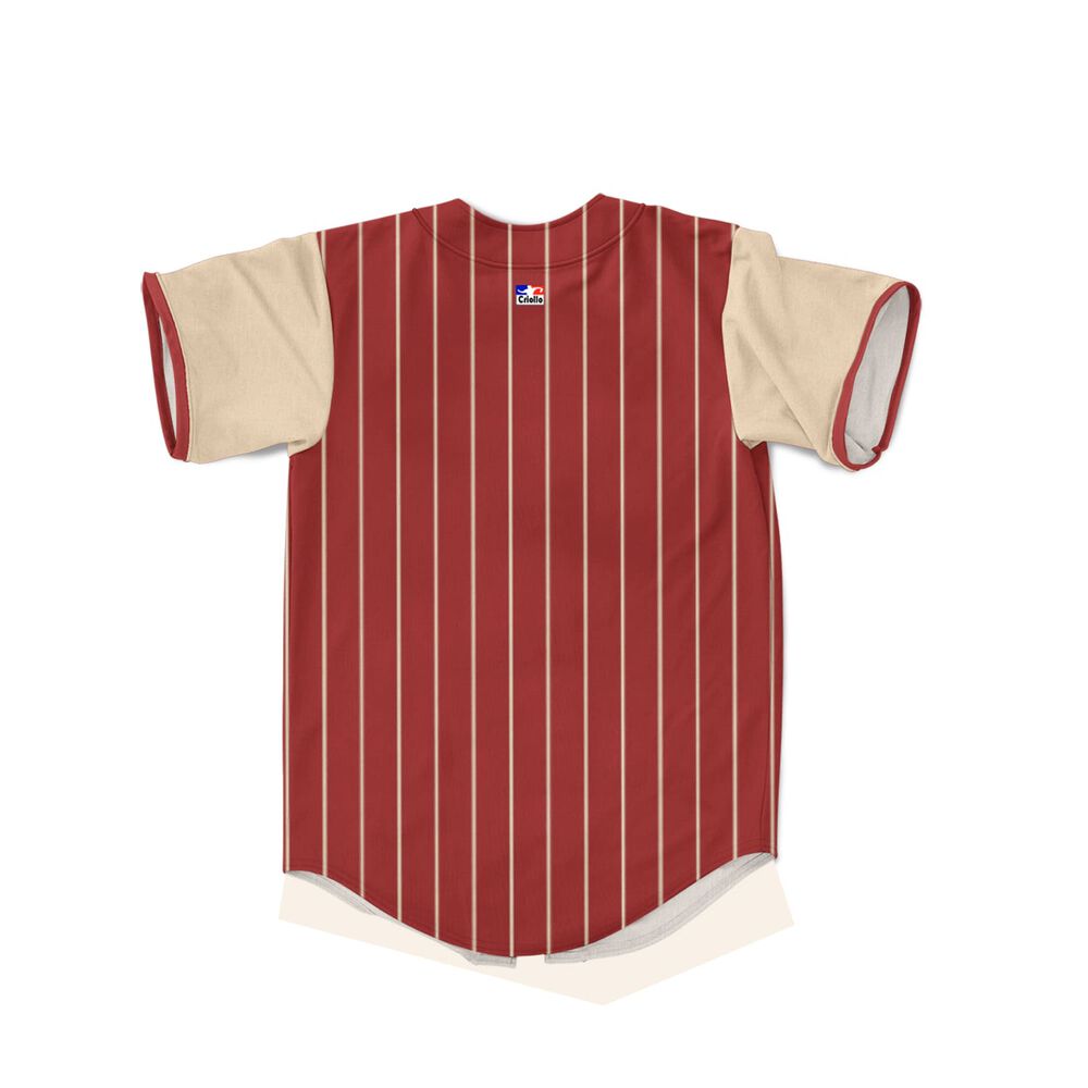 Polera Con Botones Beisbol Burdeo Rancagua image number 1.0