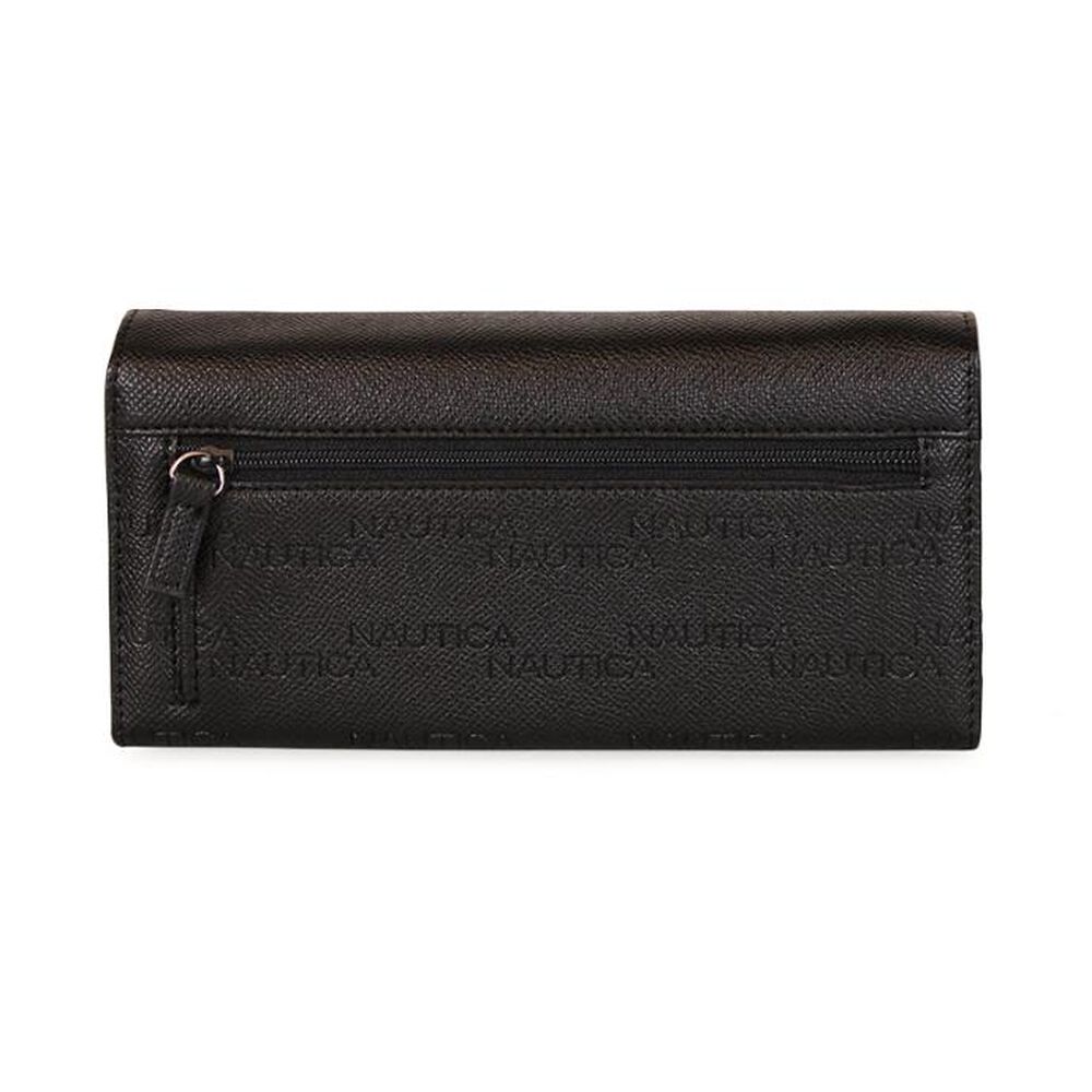 Billetera De Mujer Sunset Negra Nautica image number 3.0