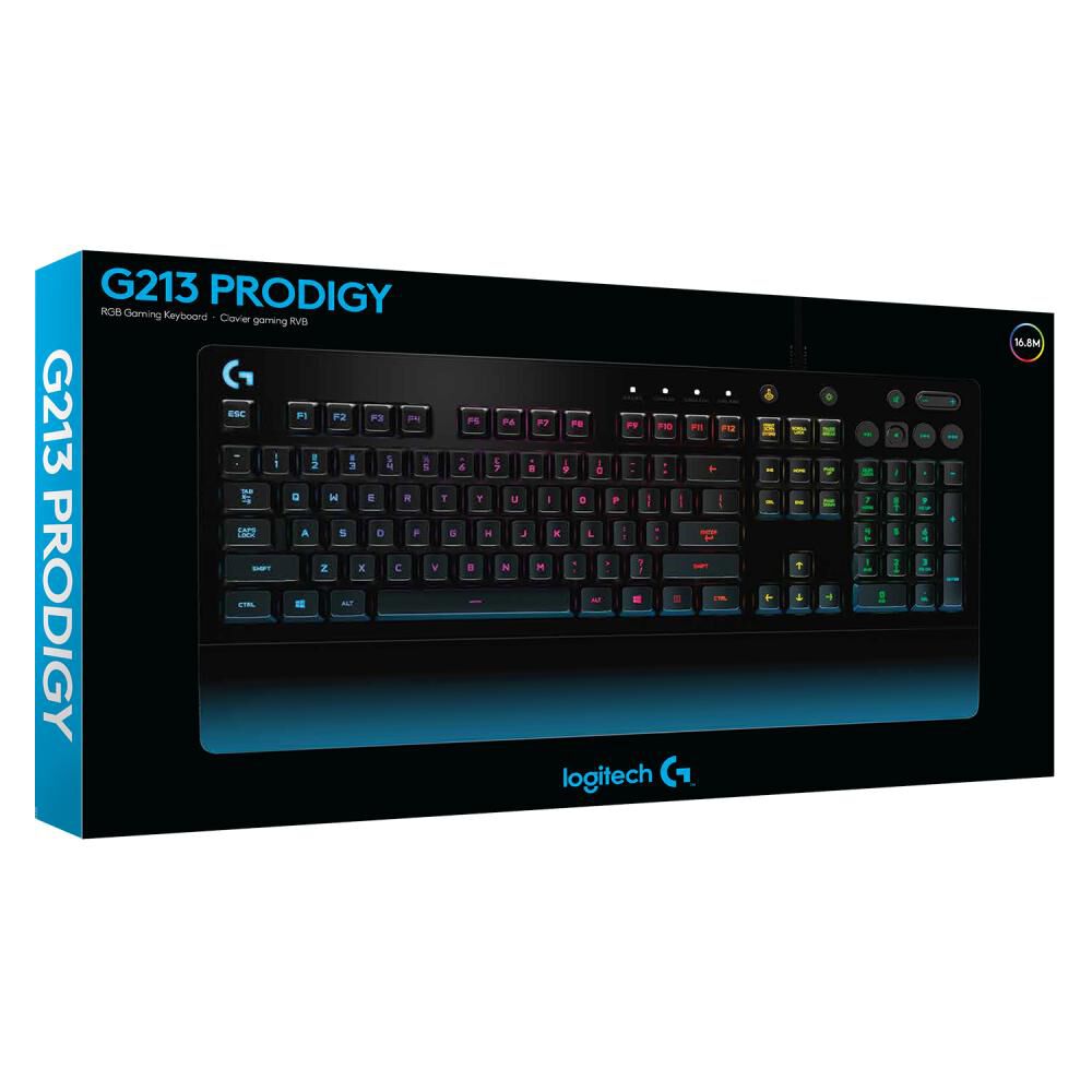 Teclado Gamer Logitech G213 Prodigy Ingles image number 1.0