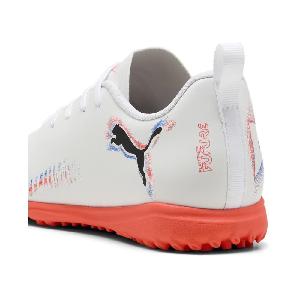 Zapatilla Fútbol Unisex Puma Future Blanca image number 5.0