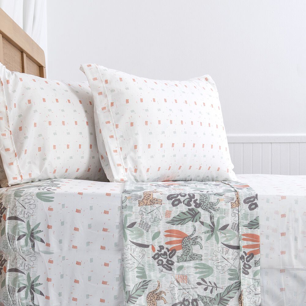 Sabana Estampada Plumetti 2 P Acacia image number 3.0