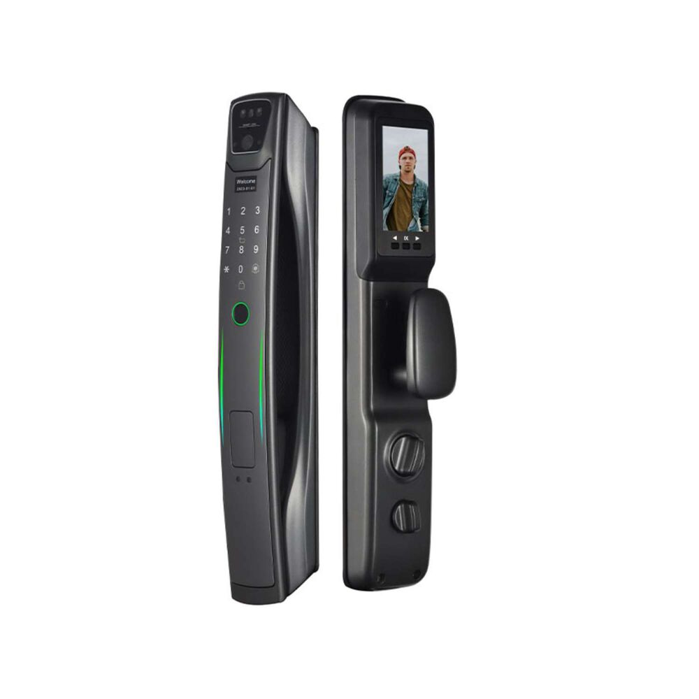 Cerradura Inteligente Con C&aacute;mara Y Monitor De Visualizaci&oacute;n Wifi Modelo 515 - Rema image number 0.0