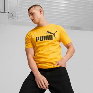Polera Deportiva Manga Corta Hombre Ess Logo Tee Puma