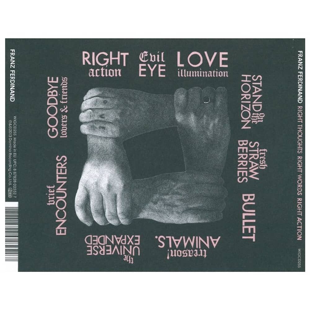 Franz Ferdinand - Right Thoughts, Right Words, Right Action | Cd image number 1.0